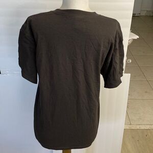 Alstyle black short sleeve tee shirt 100 % cotton brand new